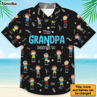 Personalized Gift for Grandpa This Belongs Hawaiian Shirt 33208 thumb 1