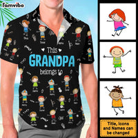 Personalized Gift for Grandpa This Belongs Hawaiian Shirt 33208 thumb 1