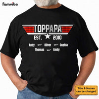 Personalized Top Papa Est Shirt - Hoodie - Sweatshirt 33215 thumb 1