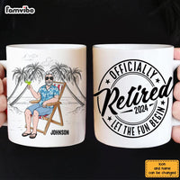 Personalized Gift For Dad Grandpa Retired 33220 thumb 1
