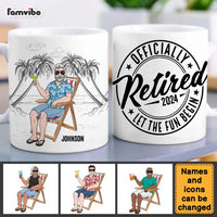 Personalized Gift For Dad Grandpa Retired 33220 thumb 1
