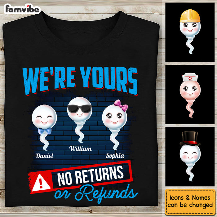 Personalized Gift For Dad We Are Your Shirt - Hoodie - Sweatshirt 33223 1