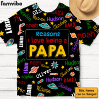 Personalized Gift For Grandpa Name Art All-over Print T Shirt - Hoodie - Sweatshirt 33228 thumb 1