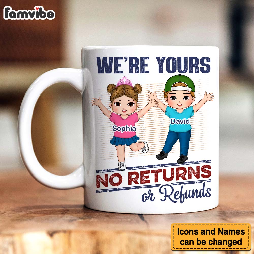 Personalized Gift For Grandpa No Returns Or Refunds Mug 33230 Primary Mockup