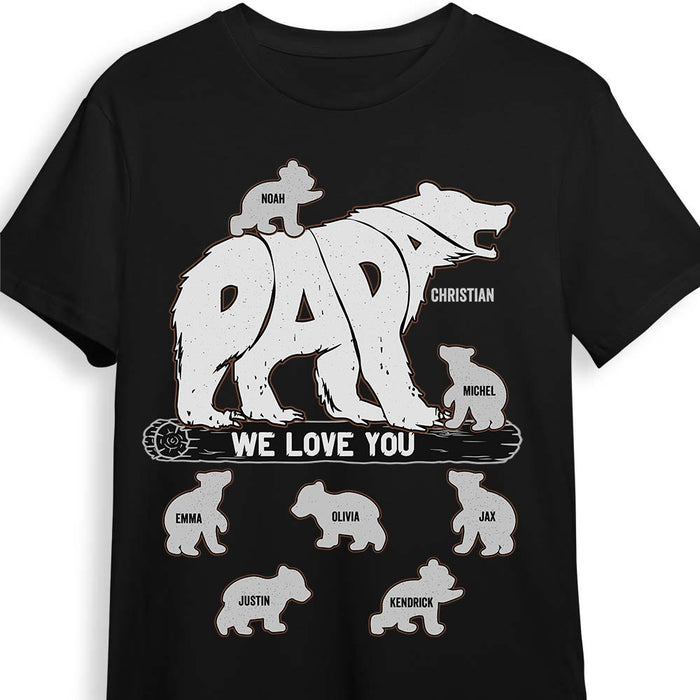 Personalized Gift For Grandpa Papa Bear Shirt - Hoodie - Sweatshirt 33231 1