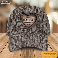 Personalized For Dad Love Hunting Tree Carving Cap 33238 thumb 1
