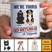 Personalized Gift For Dog Lovers We're Yours Mug 33240 thumb 1