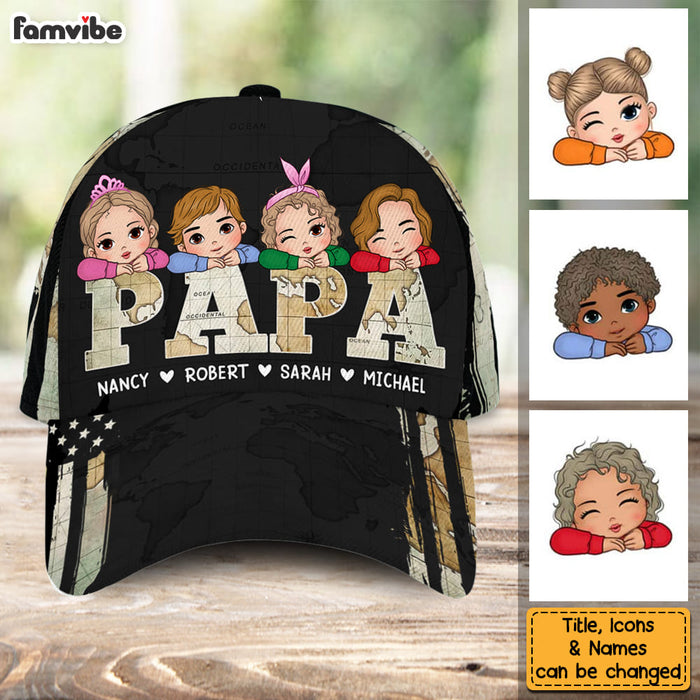 Personalized Gift For Dad Grandpa Vintage Cap 33241 1