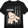 Personalized Gift For Grandpa Fist Bump Shirt - Hoodie - Sweatshirt 33244 1