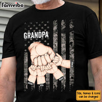 Personalized Gift For Grandpa Fist Bump Shirt - Hoodie - Sweatshirt 33244 thumb 1