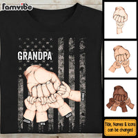 Personalized Gift For Grandpa Fist Bump Shirt - Hoodie - Sweatshirt 33244 thumb 1