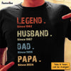 Personalized Gift For Grandpa Legend Since Shirt - Hoodie - Sweatshirt 33246 1