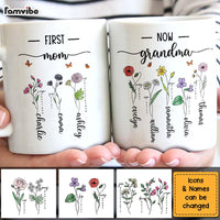 Personalized Gift For First Mom Now Grandma Mug 33254 thumb 1