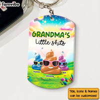 Personalized Gift For Grandma Funny Little Things Aluminum Keychain 33256 thumb 1