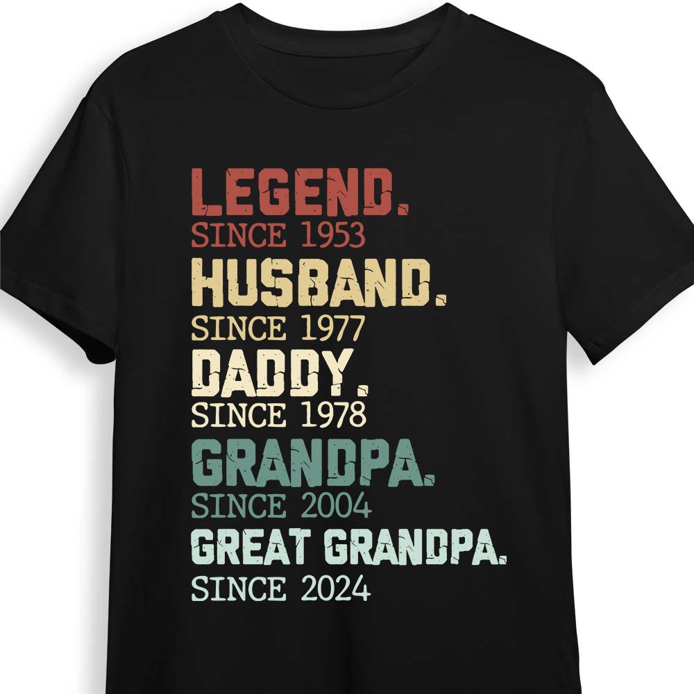 Personalized Gift For Great Grandpa Shirt Hoodie Sweatshirt 33264 Primary Mockup