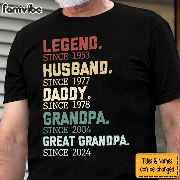 Personalized Gift For Great Grandpa Shirt - Hoodie - Sweatshirt 33264 1