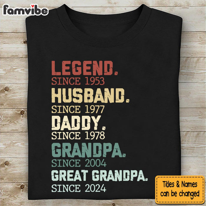 Personalized Gift For Great Grandpa Shirt - Hoodie - Sweatshirt 33264 1