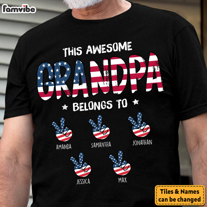 Personalized Gift For Dad Grandpa Shirt - Hoodie - Sweatshirt 33267 1