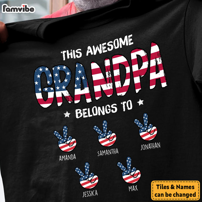 Personalized Gift For Dad Grandpa Shirt - Hoodie - Sweatshirt 33267 1