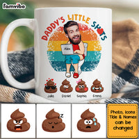 Personalized For Dad Funny Little Sh*t Mug 33275 thumb 1