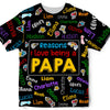 Personalized Gift for Grandpa Kids Name Word Art All-over Print T Shirt - Hoodie - Sweatshirt 33278 1