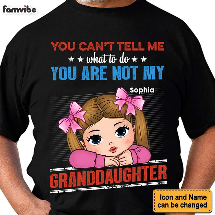 Personalized Gift for Grandpa Not my Granddaughter Shirt - Hoodie - Sweatshirt 33286 1