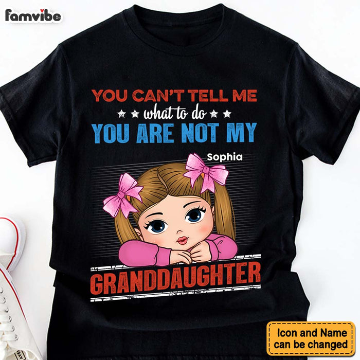 Personalized Gift for Grandpa Not my Granddaughter Shirt - Hoodie - Sweatshirt 33286 1