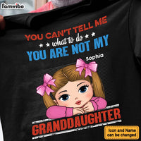 Personalized Gift for Grandpa Not my Granddaughter Shirt - Hoodie - Sweatshirt 33286 thumb 1