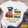 Personalized Gift For Mom Proud Mom Of A 2024 Graduate Shirt - Hoodie - Sweatshirt 33289 1