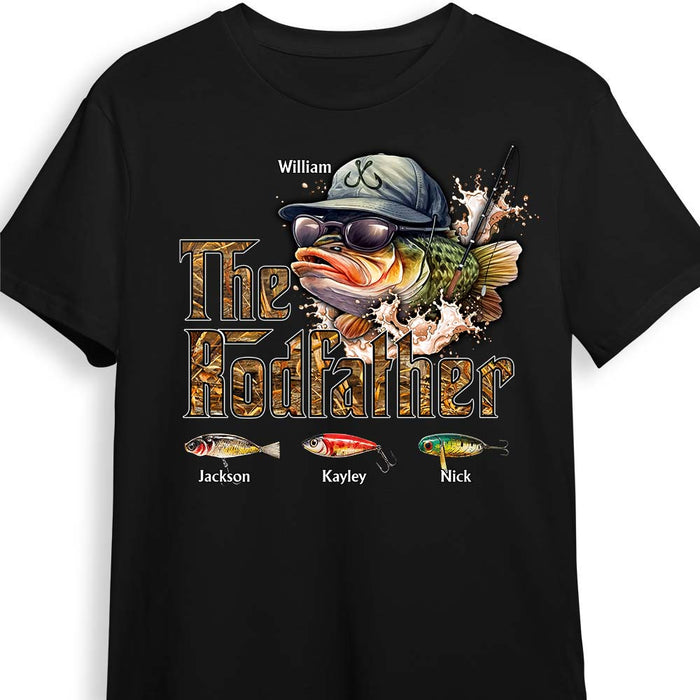 Personalized Gift For Rodfather Fishing Pun Shirt - Hoodie - Sweatshirt 33290 1