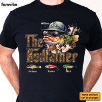 Personalized Gift For Rodfather Fishing Pun Shirt - Hoodie - Sweatshirt 33290 thumb 1
