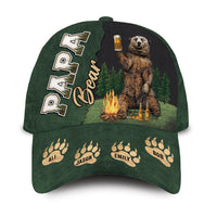 Personalized Gift For Grandpa Papa Bear Cap 33296 thumb 1