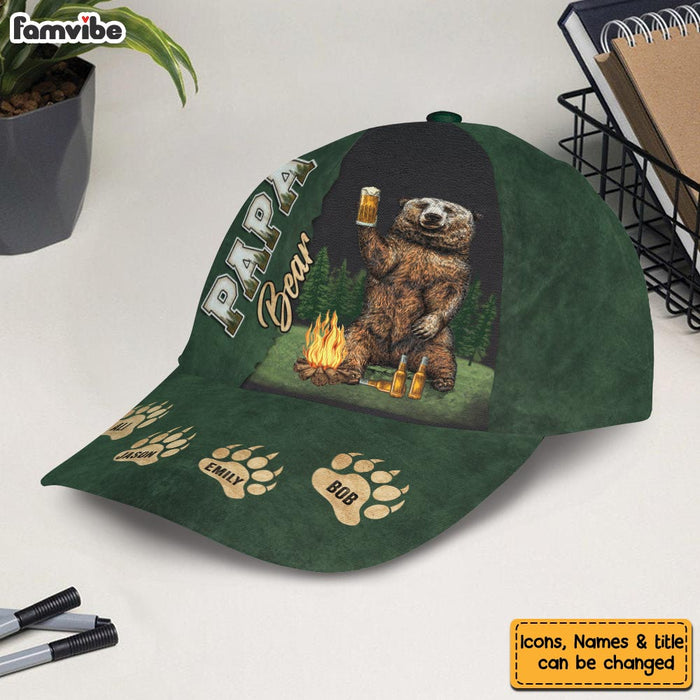 Personalized Gift For Grandpa Papa Bear Cap 33296 1