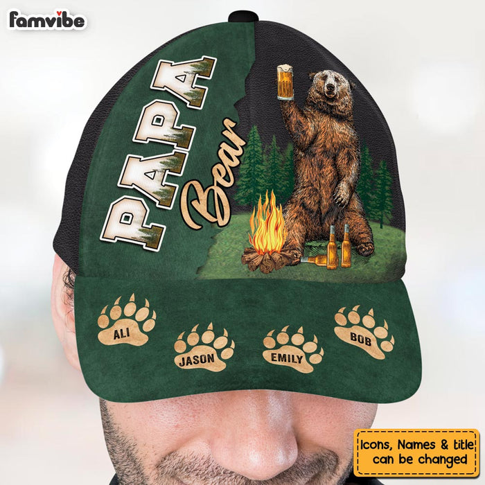 Personalized Gift For Grandpa Papa Bear Cap 33296 1