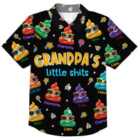 Personalized Funny Gift For Dad Grandpa Little Sh*t Hawaiian Shirt 33298 thumb 1