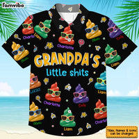 Personalized Funny Gift For Dad Grandpa Little Sh*t Hawaiian Shirt 33298 thumb 1