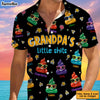 Personalized Funny Gift For Dad Grandpa Little Sh*t Hawaiian Shirt 33298 1