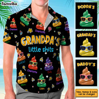 Personalized Funny Gift For Dad Grandpa Little Sh*t Hawaiian Shirt 33298 thumb 1