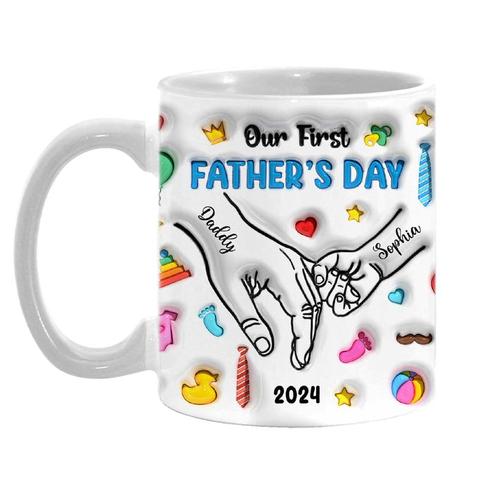 Personalized Gift For First Father's Day Mug 33305 1