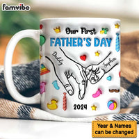 Personalized Gift For First Father's Day Mug 33305 thumb 1