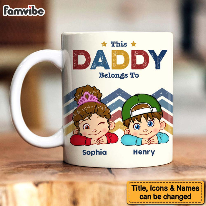 Personalized Gift For Dad This Daddy Belongs Mug 33307 1