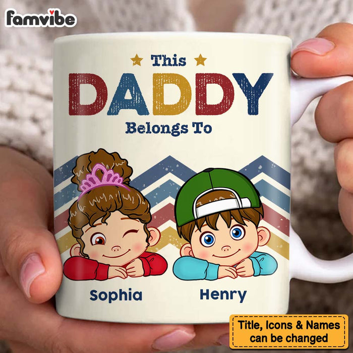 Personalized Gift For Dad This Daddy Belongs Mug 33307 1