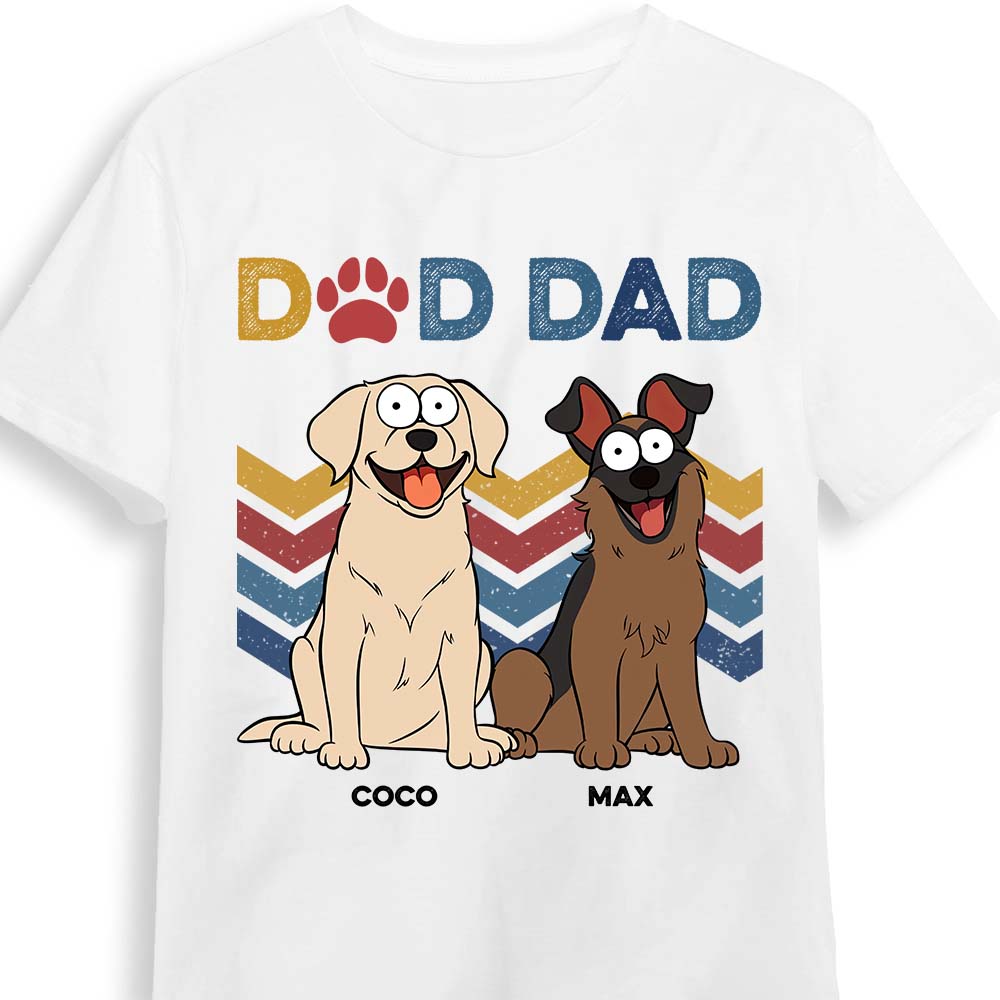 Personalized Gift For Dog Dad Shirt Hoodie Sweatshirt 33308 Primary Mockup
