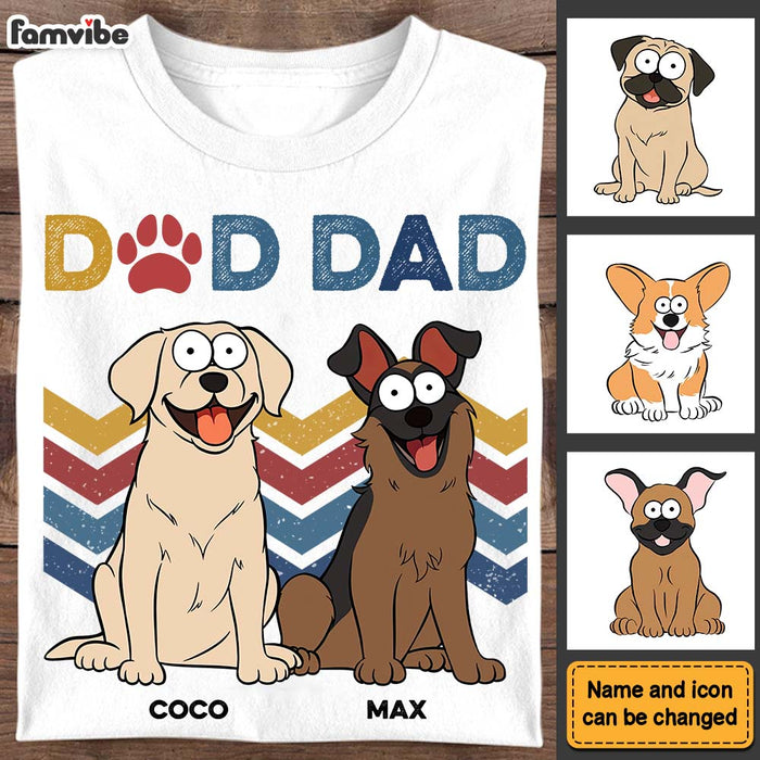 Personalized Gift For Dog Dad Shirt - Hoodie - Sweatshirt 33308 1