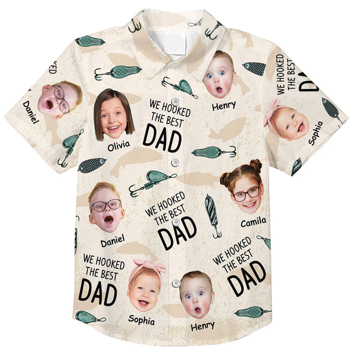 Personalized We Hooked The Best Dad Hawaiian Shirt 33309 1
