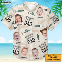 Personalized We Hooked The Best Dad Hawaiian Shirt 33309 thumb 1