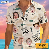 Personalized We Hooked The Best Dad Hawaiian Shirt 33309 thumb 1