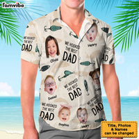 Personalized We Hooked The Best Dad Hawaiian Shirt 33309 thumb 1