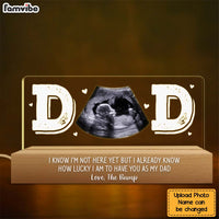 Personalized Gift For First Father's Day Acrylic Name Night Light 33310 thumb 1
