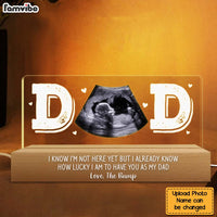 Personalized Gift For First Father's Day Acrylic Name Night Light 33310 thumb 1
